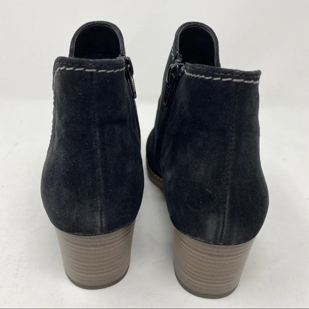 Gabor comfort suede Chelsea ankle boots black
